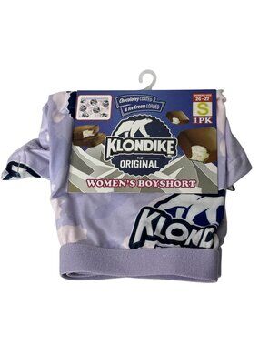 Klondike Boyshort Womens Small Ice Cream Graphic Lounge Boxer Shorts